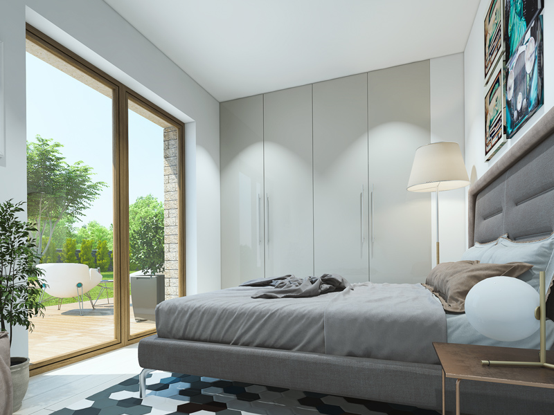 príklad interiéru domu