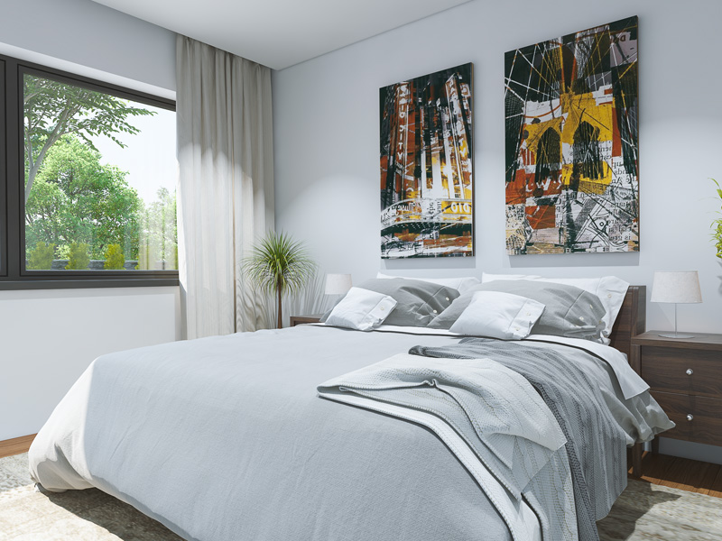 príklad interiéru domu