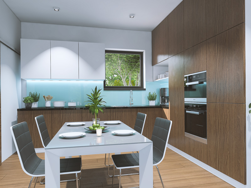 príklad interiéru domu