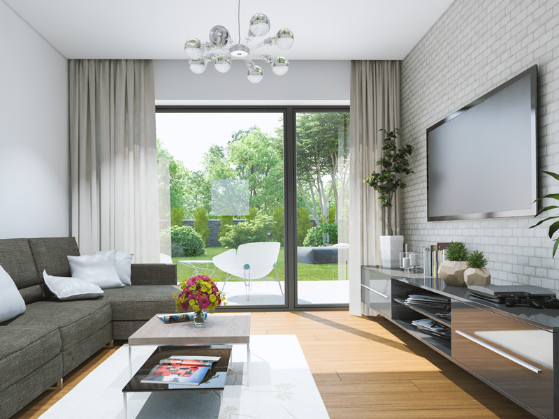 príklad interiéru domu