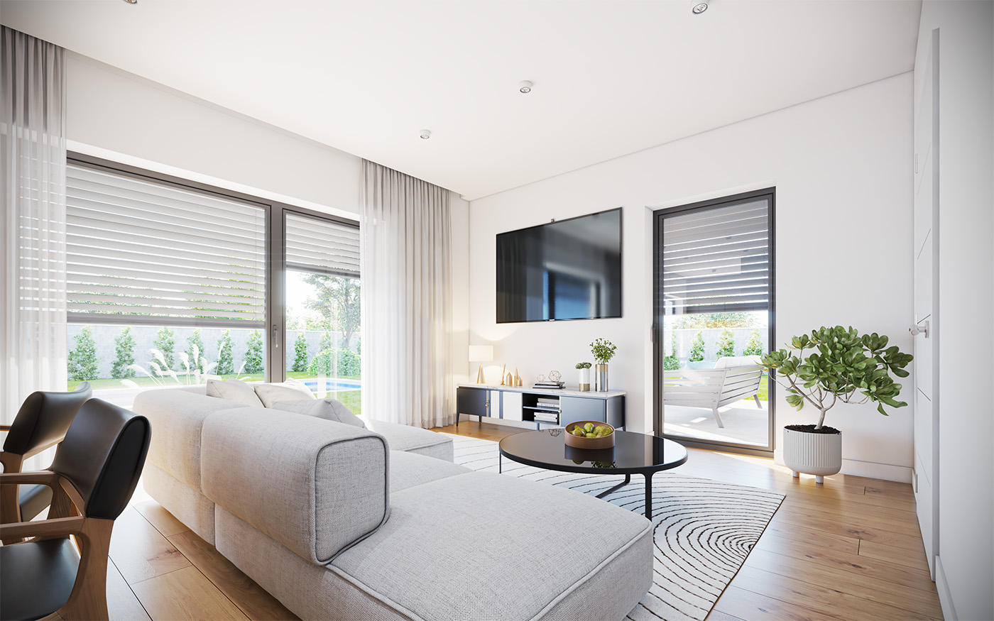 príklad interiéru domu