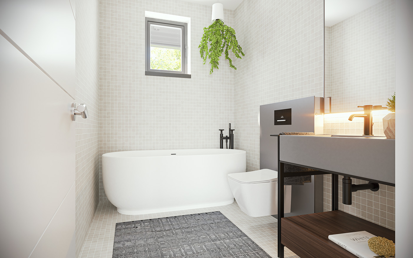 príklad interiéru domu