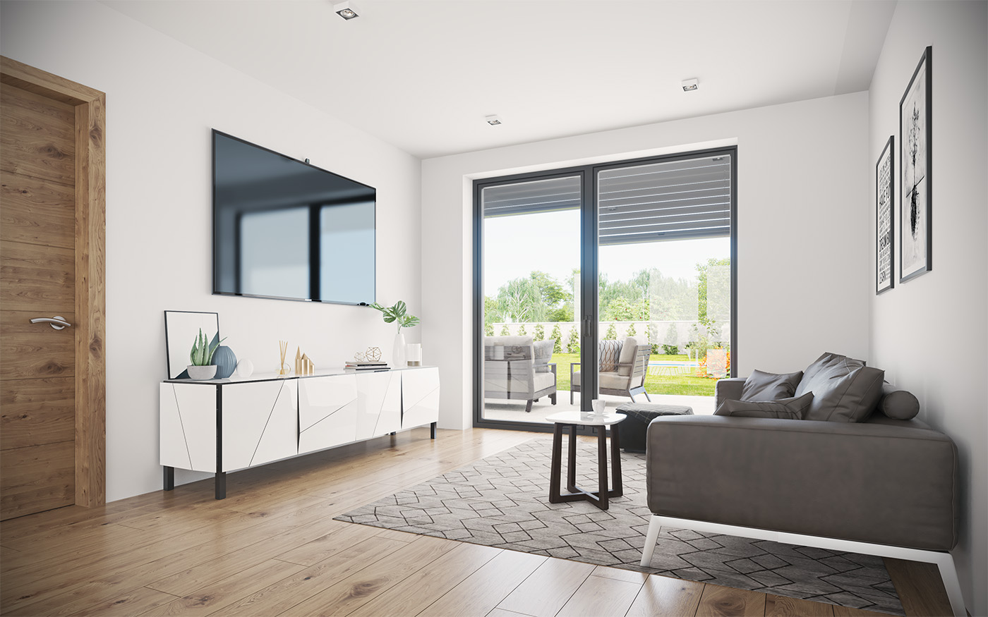 príklad interiéru domu