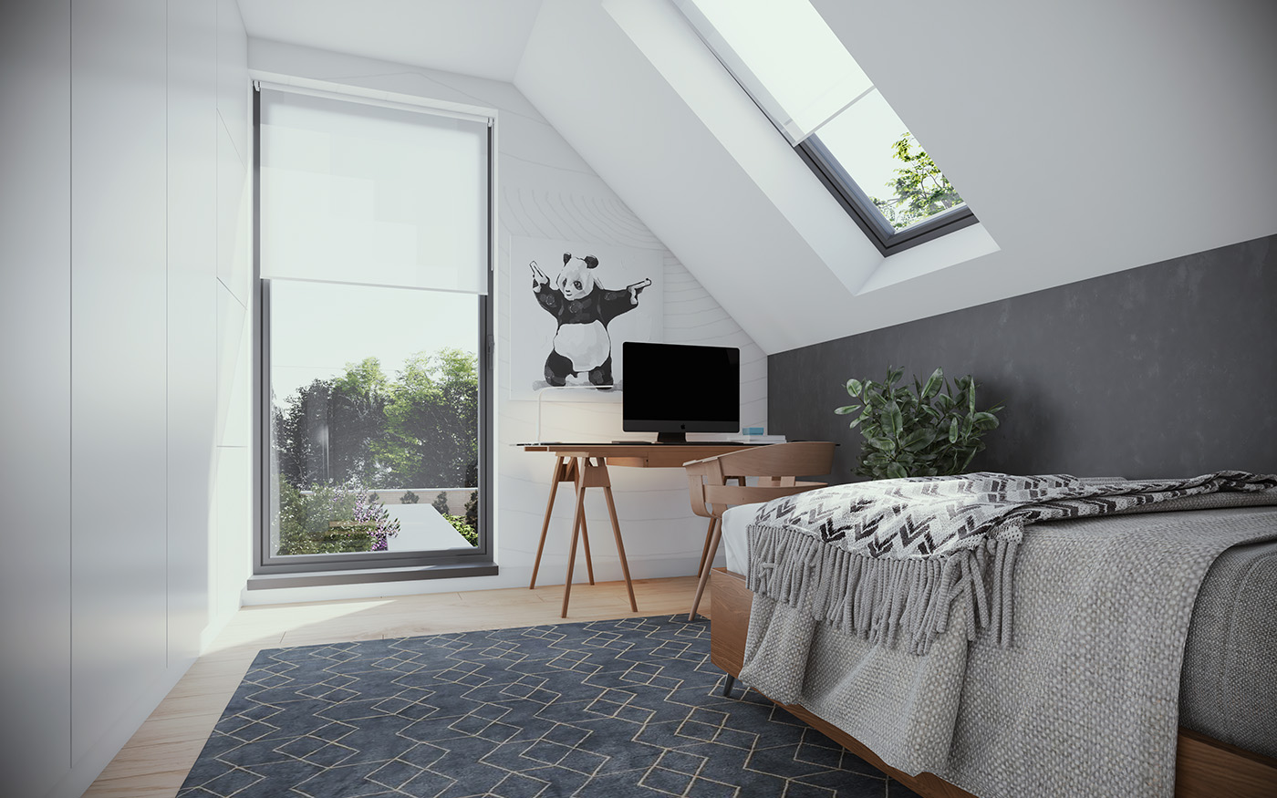 príklad interiéru domu