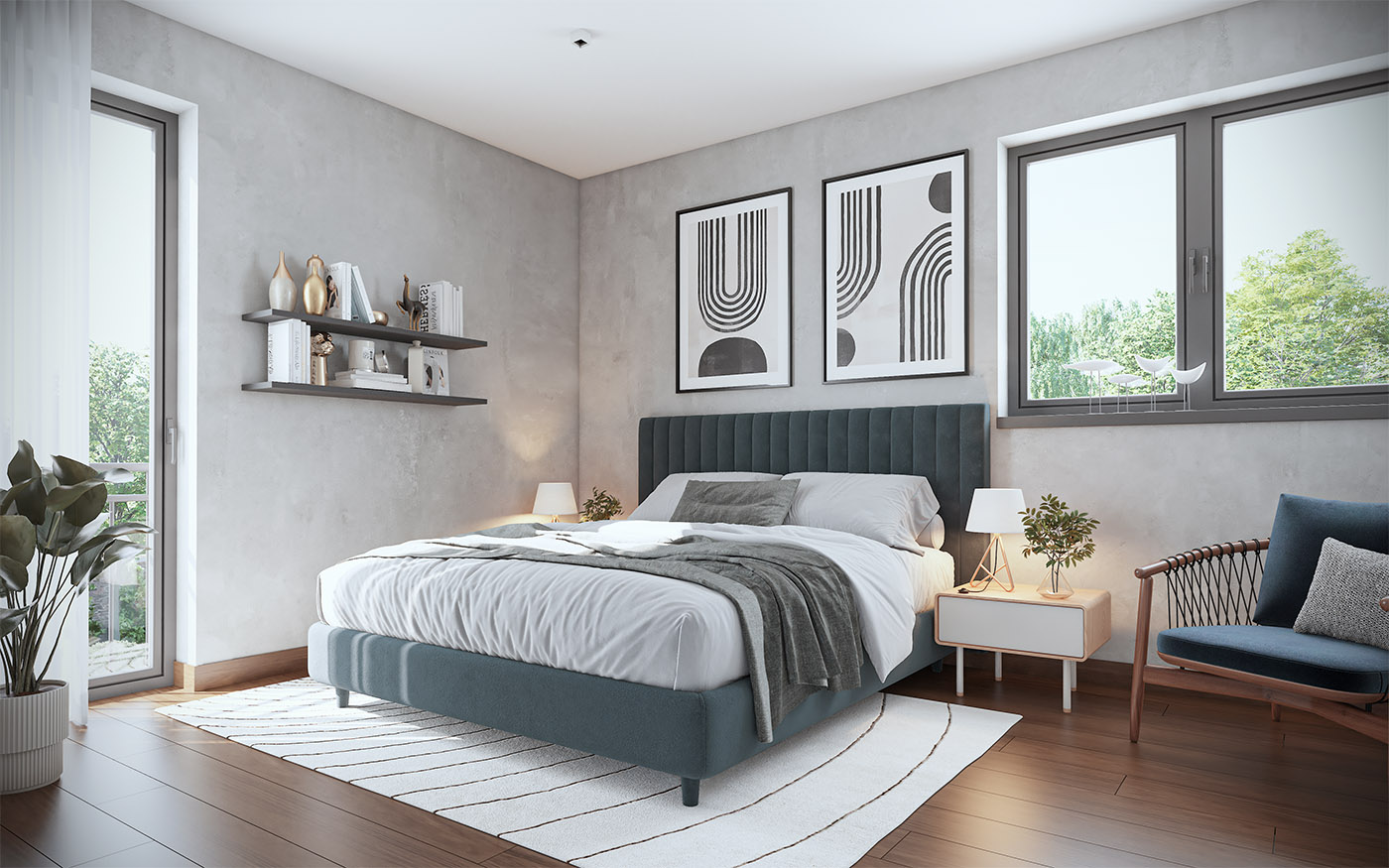 príklad interiéru domu