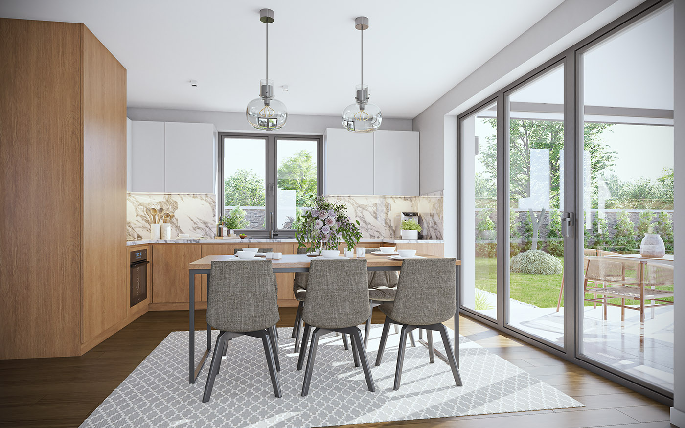 príklad interiéru domu