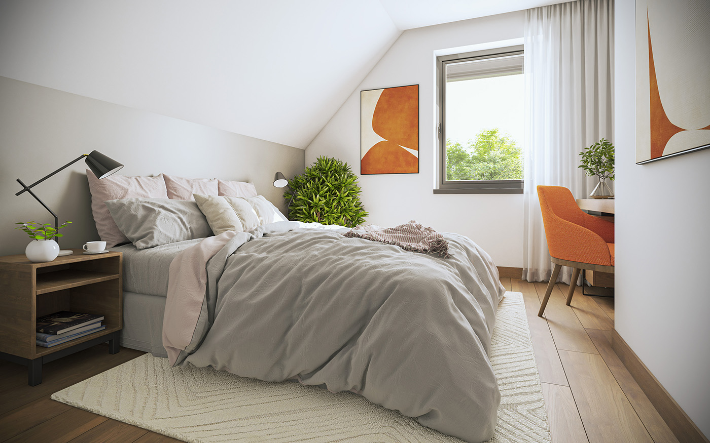 príklad interiéru domu