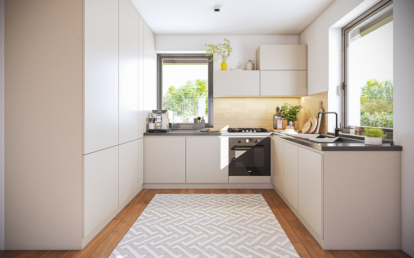 príklad interiéru domu