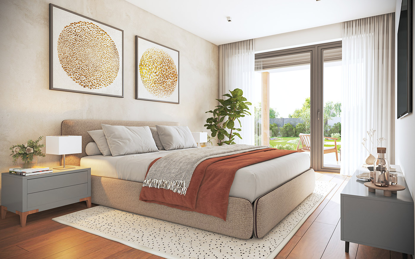 príklad interiéru domu