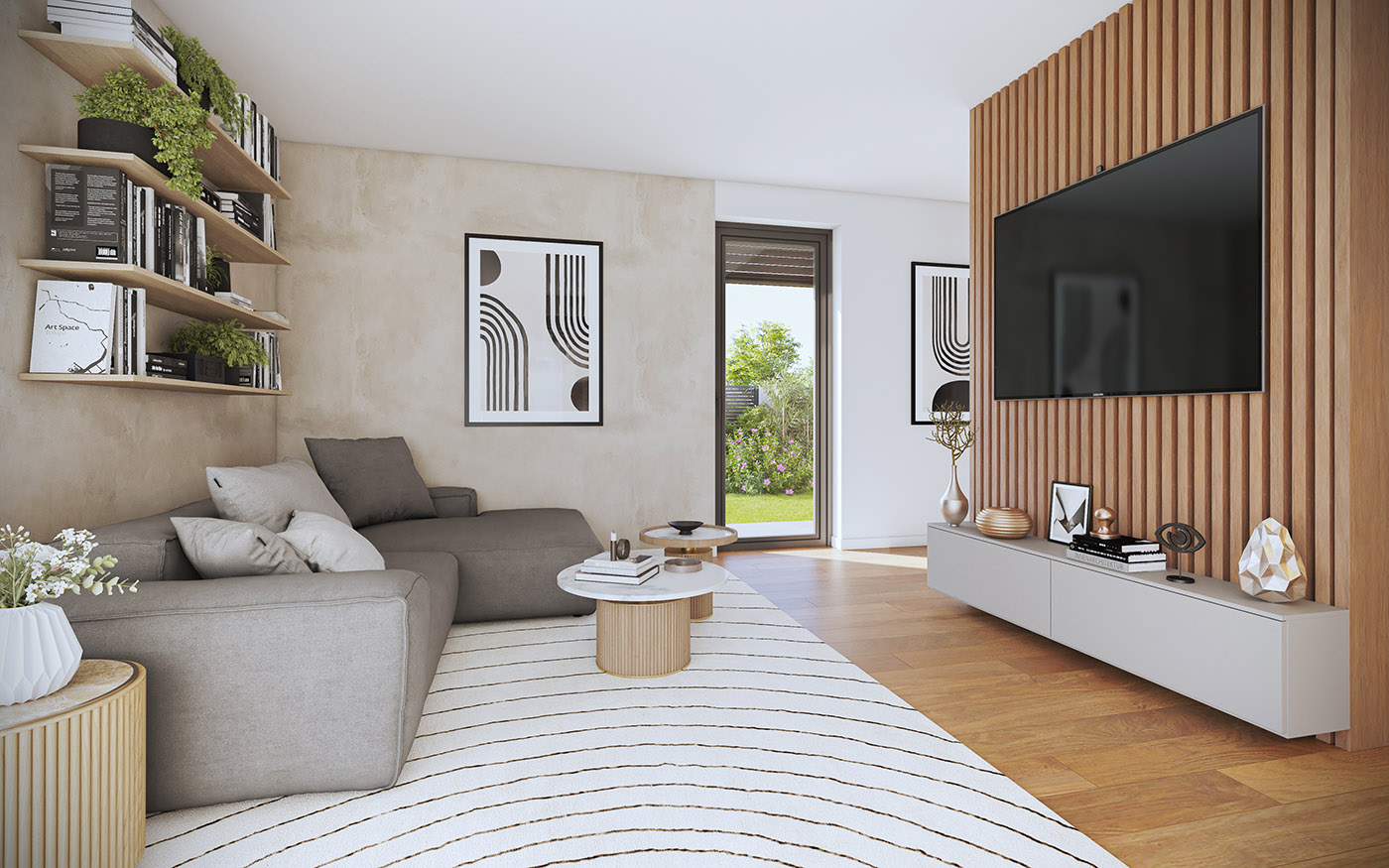 príklad interiéru domu