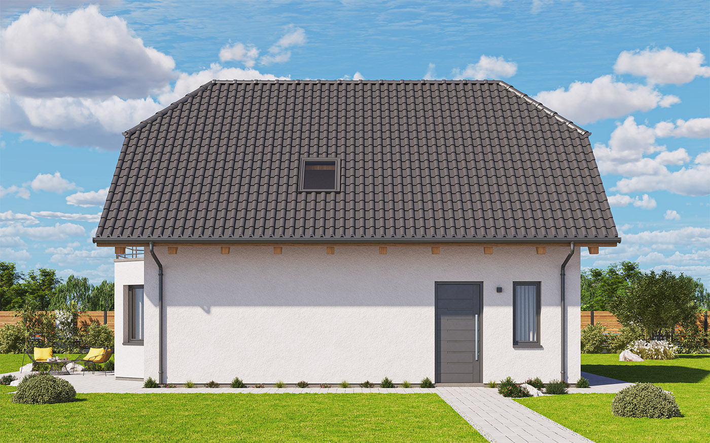 pohľad - perspektíva domu N7 - 7