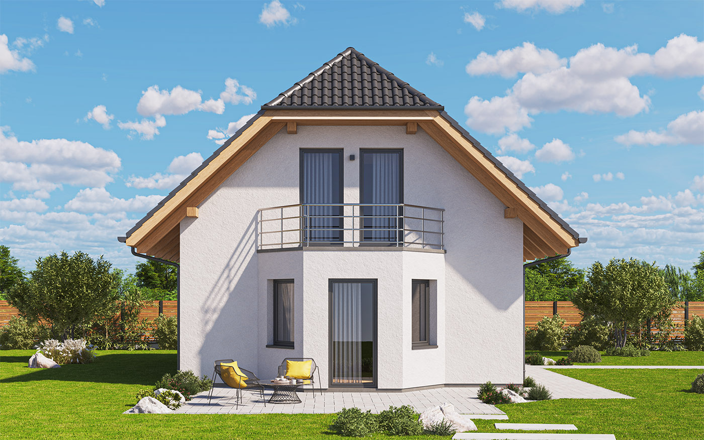 pohľad - perspektíva domu N7 - 7