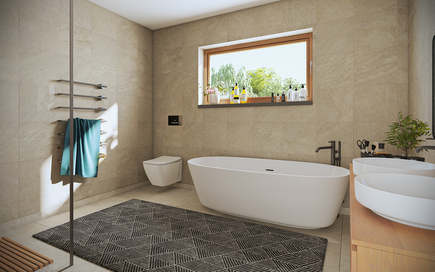 príklad interiéru domu