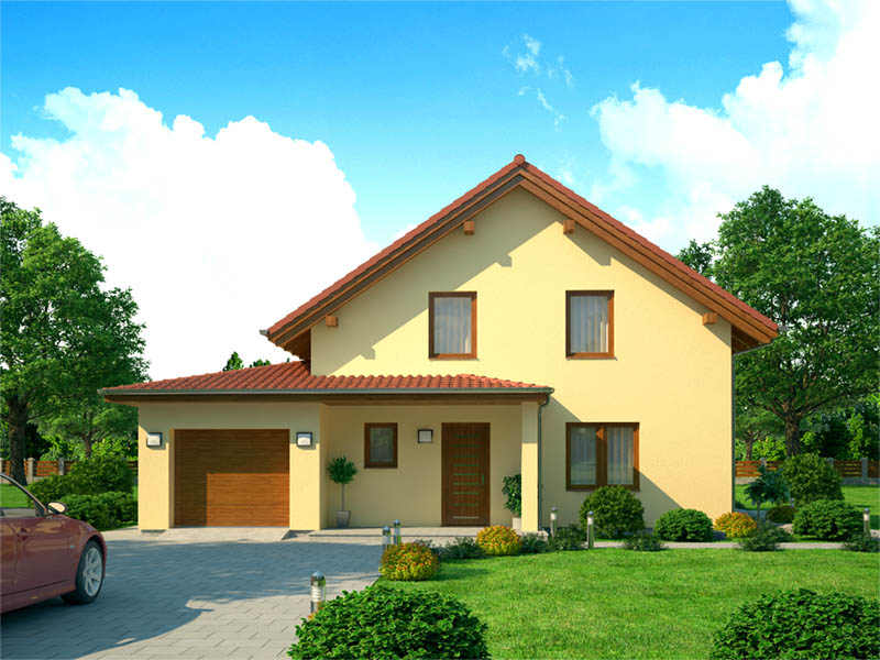 pohľad domu