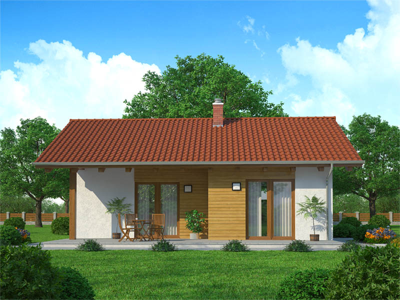 pohľad domu