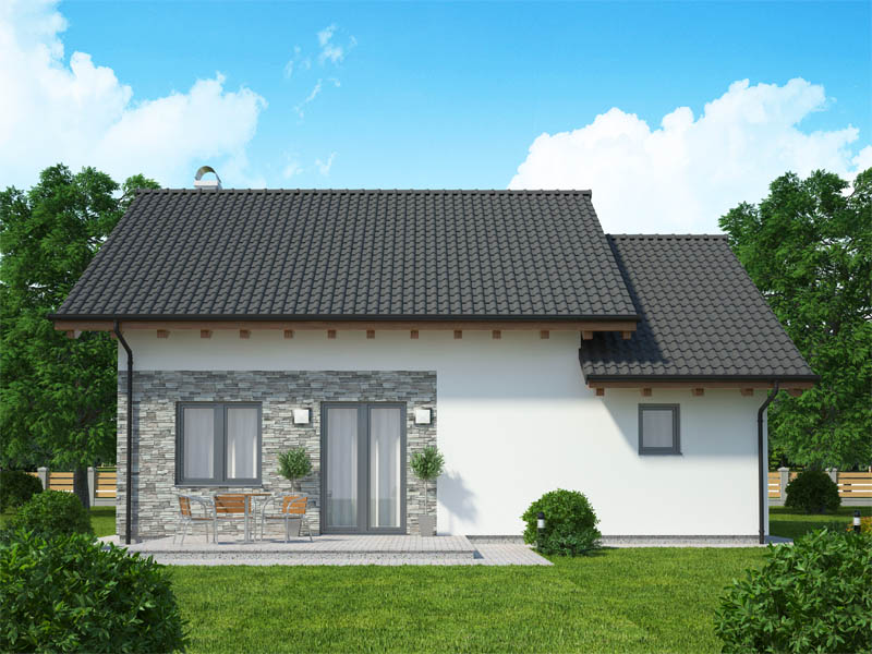 pohľad domu