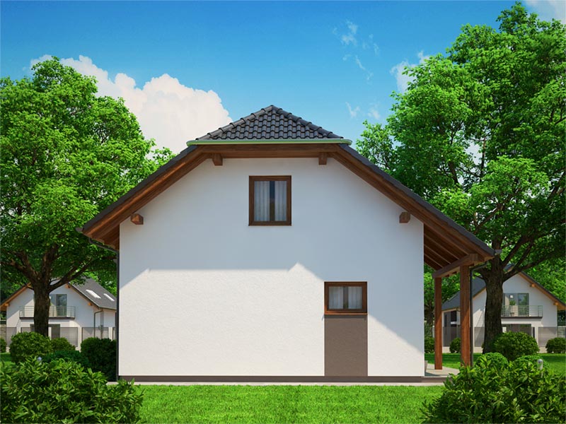 pohľad domu