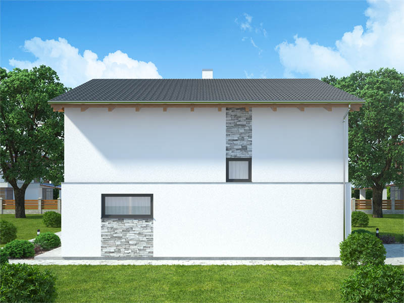 pohľad domu
