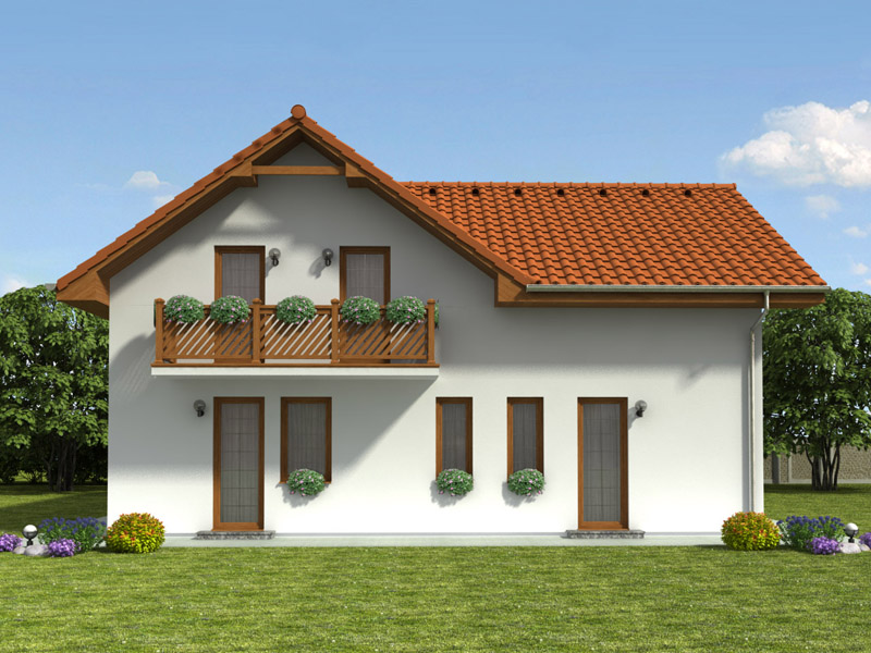 pohľad domu
