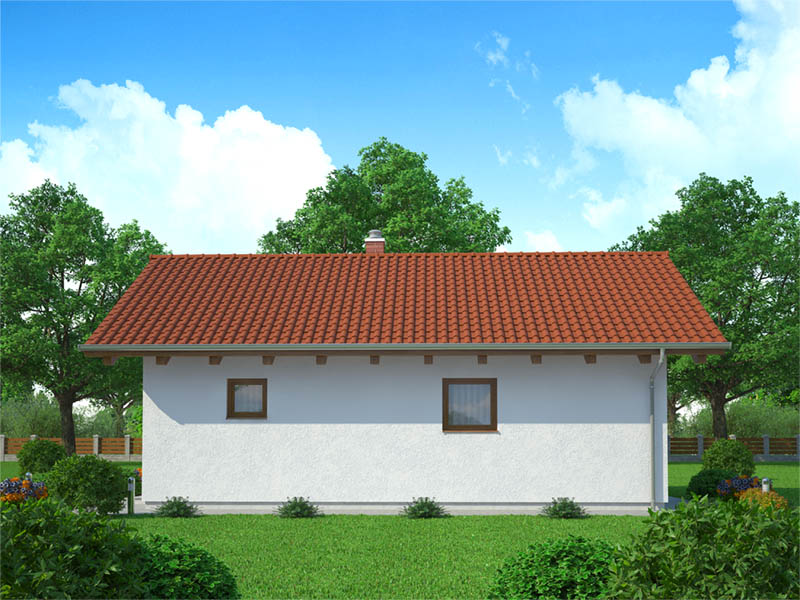 pohľad domu
