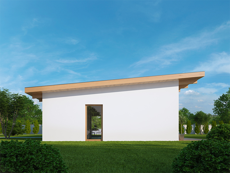 pohľad - perspektíva domu Lukáš 26