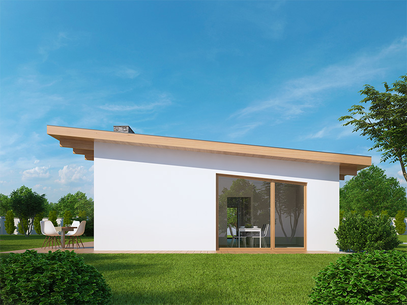 pohľad - perspektíva domu Lukáš 26