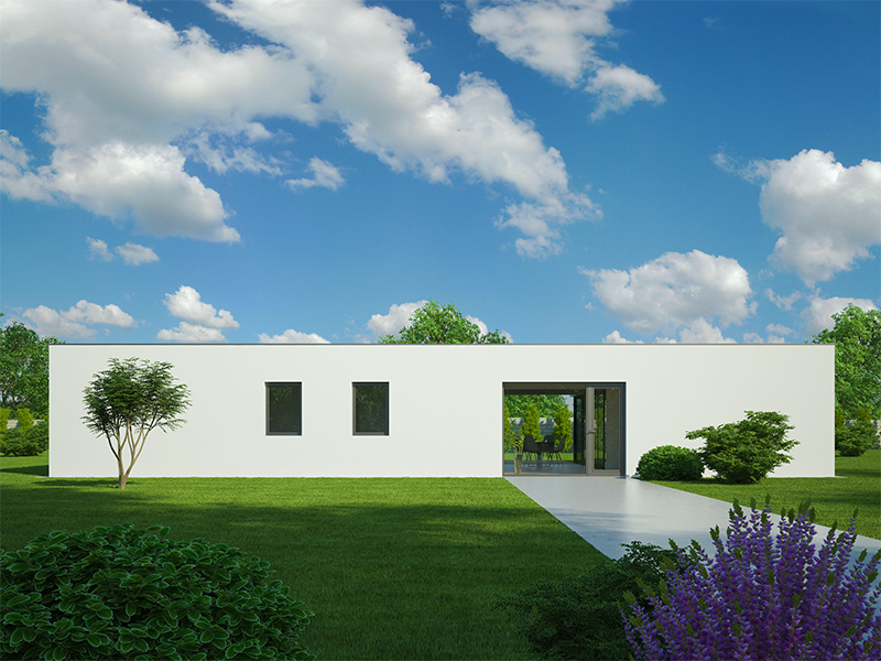 pohľad - perspektíva domu Lukáš 29