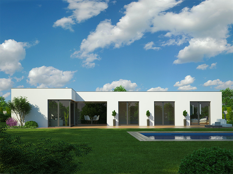 pohľad - perspektíva domu Lukáš 29