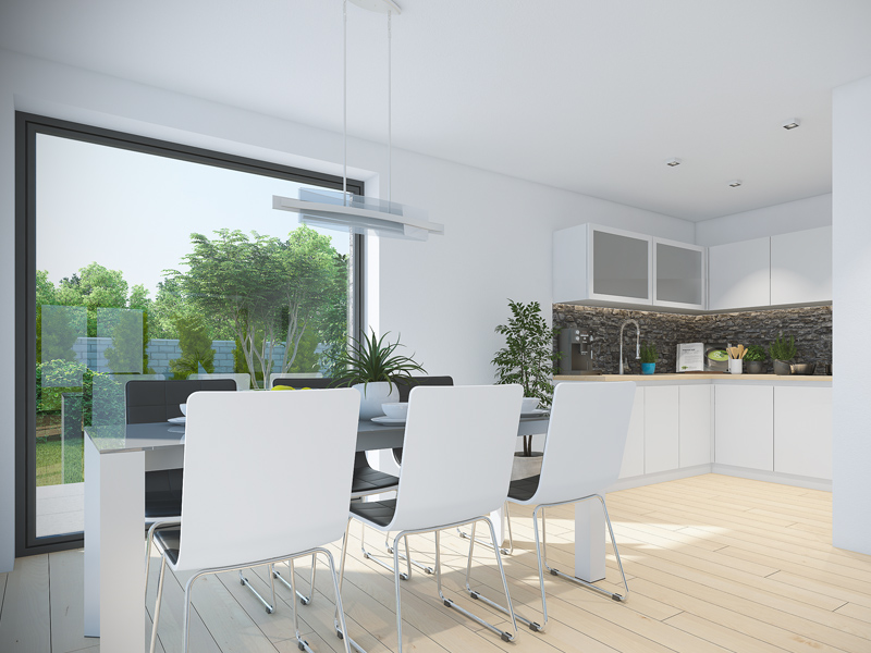 príklad interiéru domu