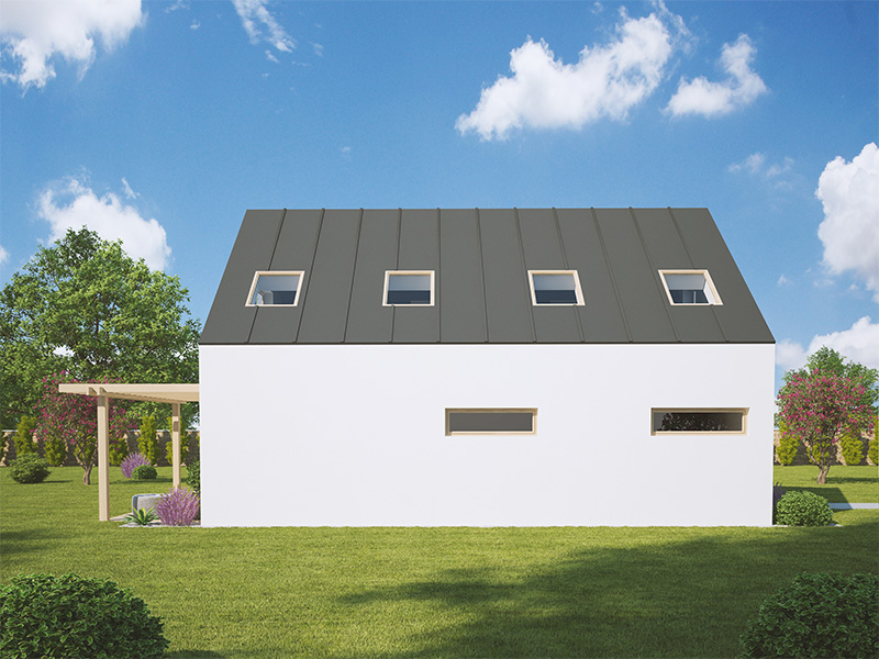 pohľad - perspektíva domu Blanka 50