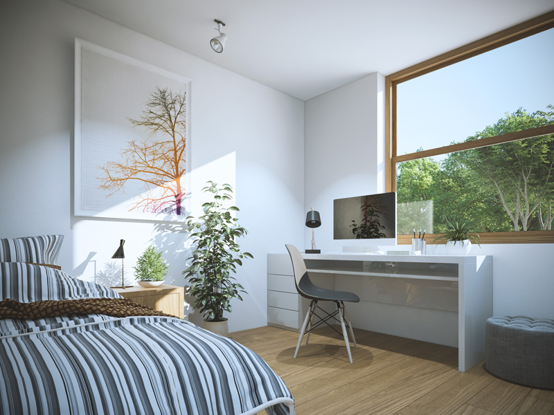 príklad interiéru domu