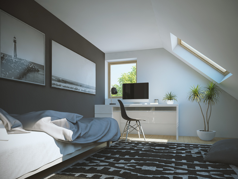 príklad interiéru domu