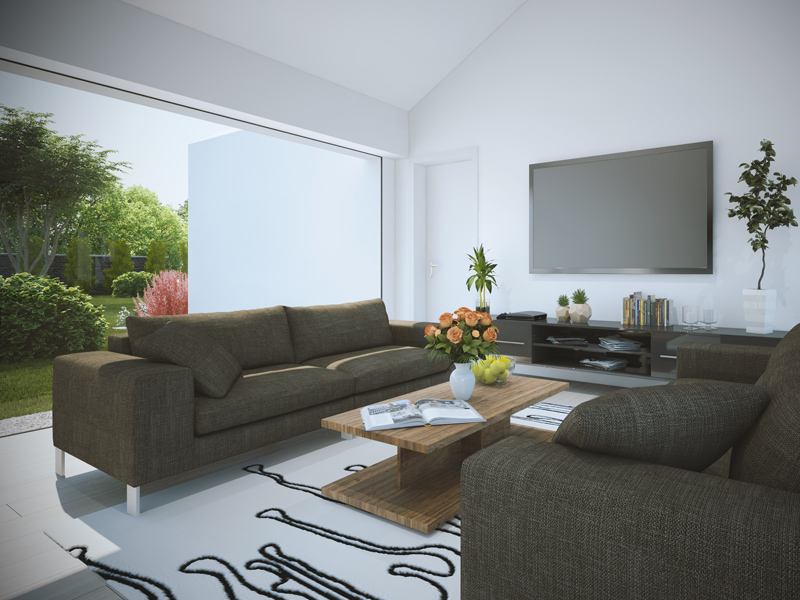 príklad interiéru domu