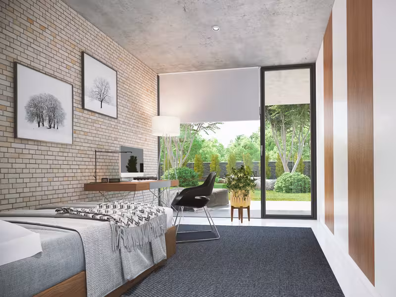 príklad interiéru domu