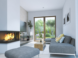 príklad interiéru domu