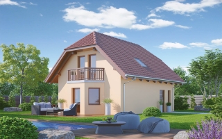 pohľad domu