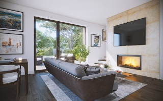 príklad interiéru domu