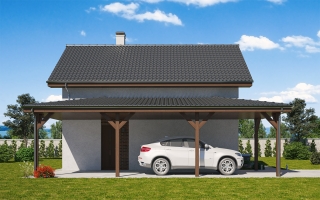 pohľad domu