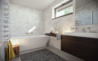 príklad interiéru domu