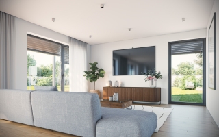 príklad interiéru domu