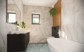 príklad interiéru domu