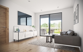 príklad interiéru domu