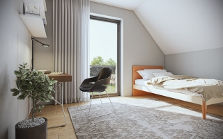 príklad interiéru domu