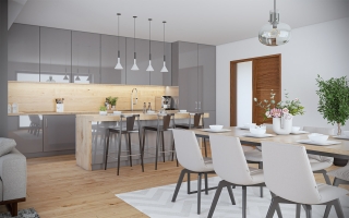 príklad interiéru domu