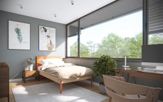 príklad interiéru domu