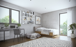 príklad interiéru domu