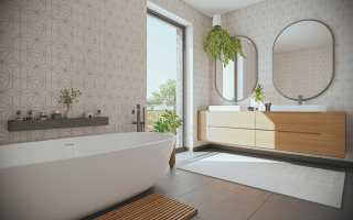 príklad interiéru domu