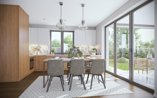 príklad interiéru domu