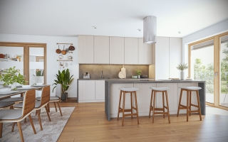 príklad interiéru domu