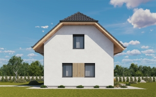 pohľad domu